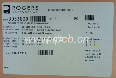 RO4003C?層壓板 RO4003C?層壓板