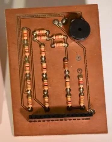 露銅的PCB，沒有阻礙焊&絲印