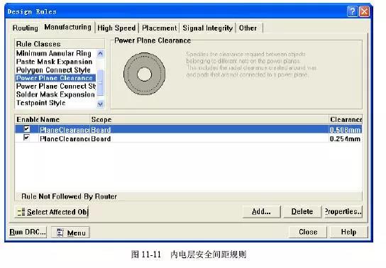 內(nèi)層安全間距規(guī)格 內(nèi)層安全間距規(guī)格