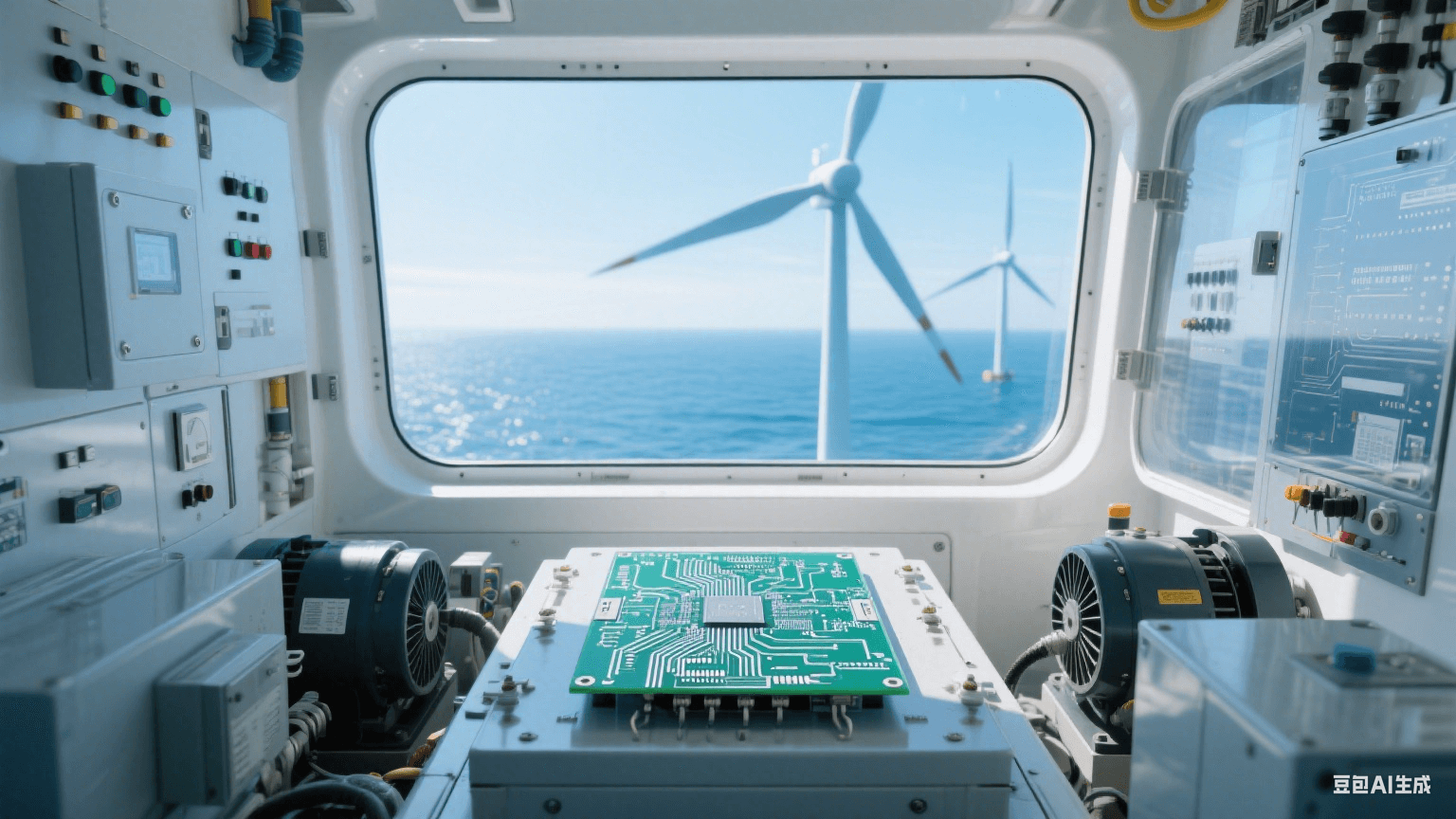 海上風(fēng)電設(shè)備中的陶瓷PCB電路板 海上風(fēng)電設(shè)備中的陶瓷PCB電路板