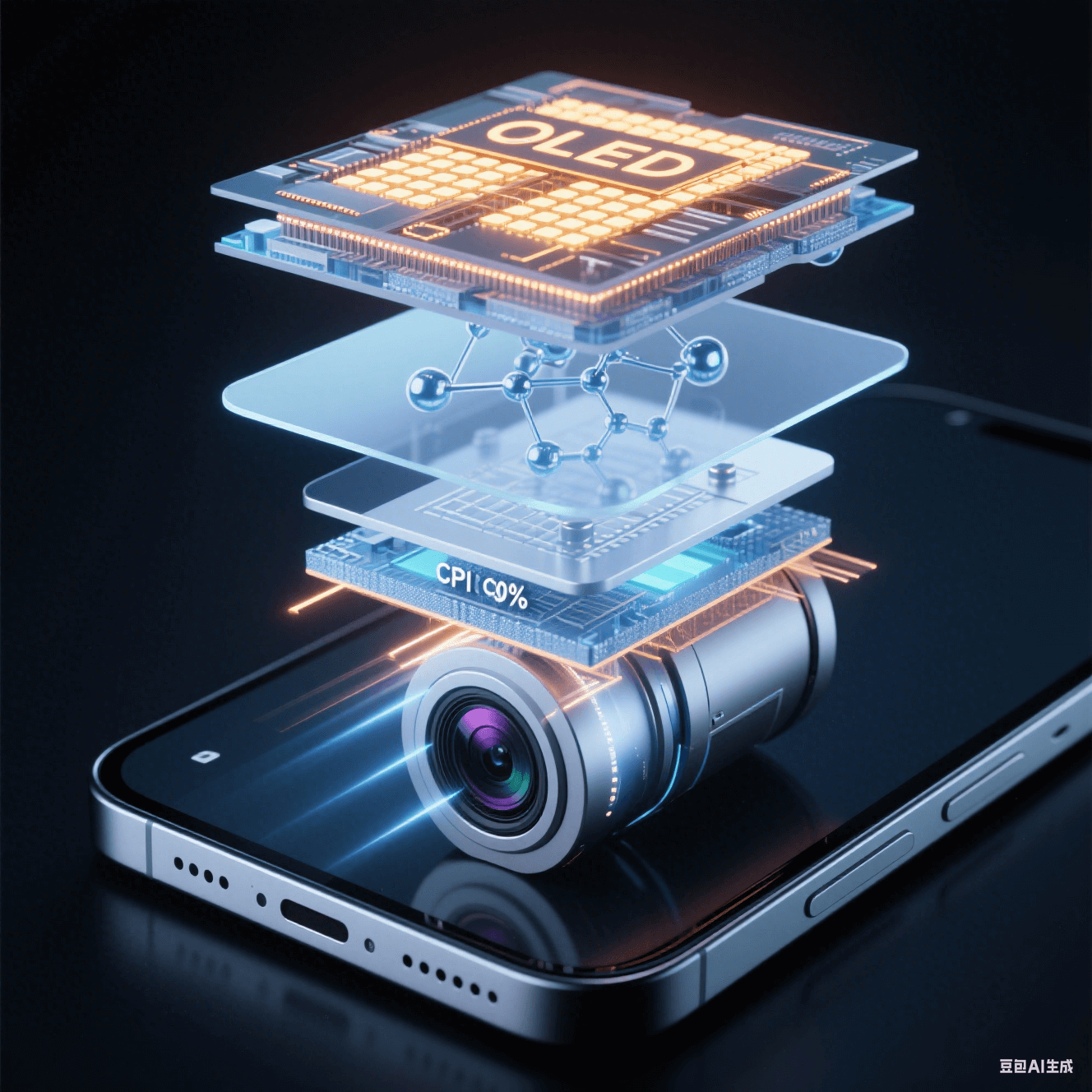 屏下攝像頭技術(shù)剖面:無(wú)色聚酰亞胺膜 (透光率 90%) 實(shí)現(xiàn)光學(xué)與拍攝雙重優(yōu)化 屏下攝像頭技術(shù)剖面:無(wú)色聚酰亞胺膜 (透光率 90%) 實(shí)現(xiàn)光學(xué)與拍攝雙重優(yōu)化