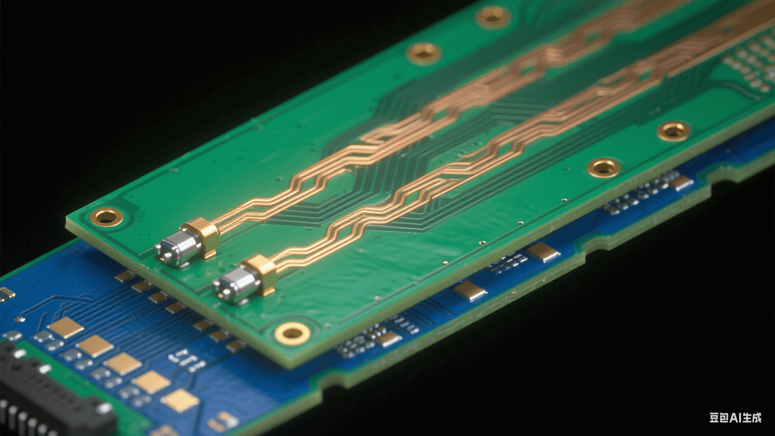 差分對布線細(xì)節(jié)的剖面透視