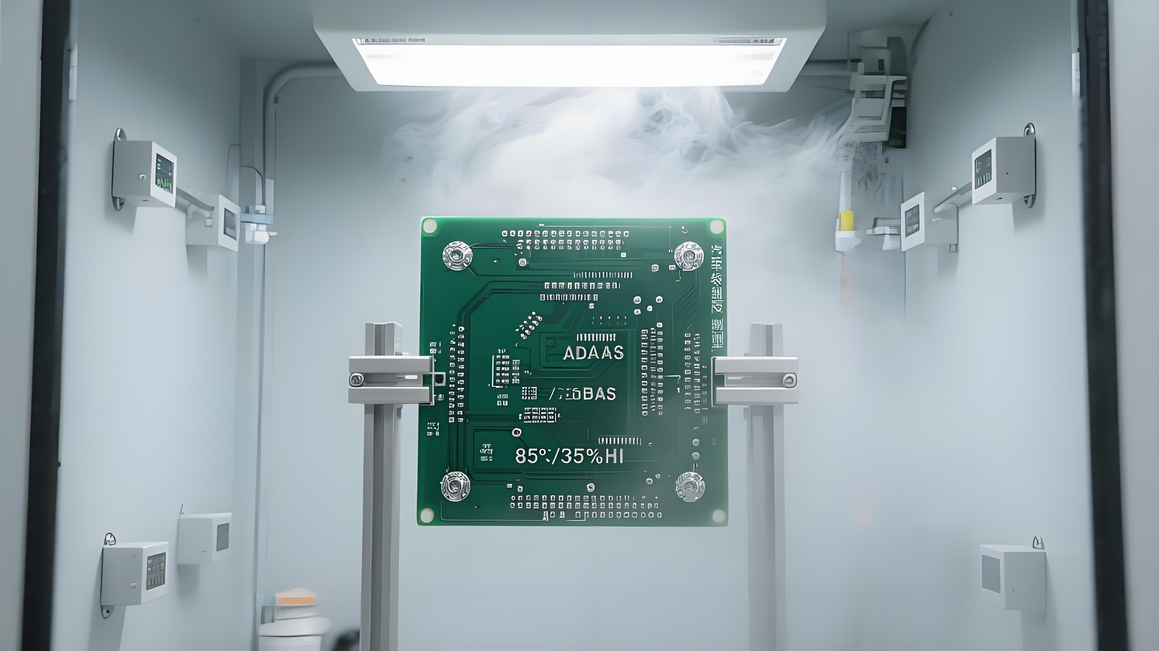 汽車ADAS控制器沉銀板在高溫高濕測(cè)試箱(85℃85%RH)中的可靠性測(cè)試場(chǎng)景