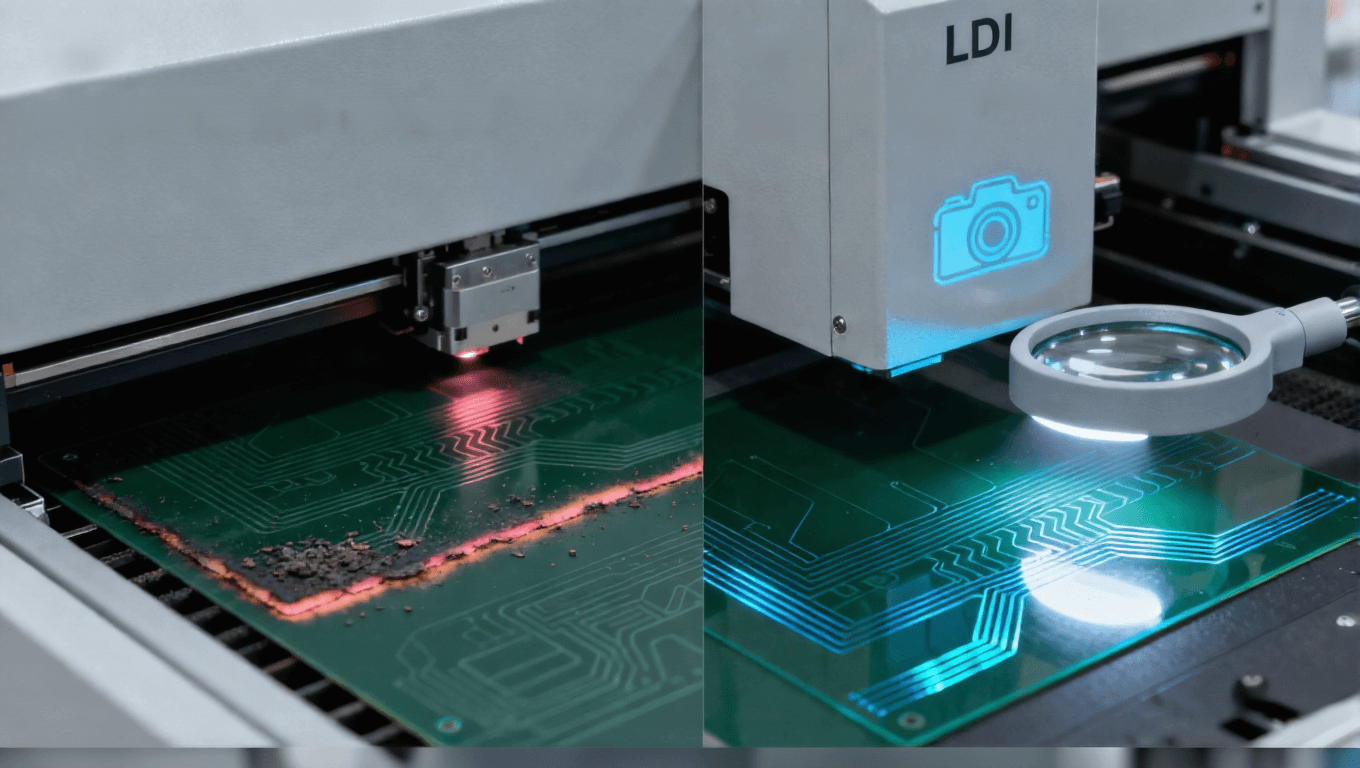 石墨烯基板激光雕刻場(chǎng)景，AI自適應(yīng)能量調(diào)節(jié)減少85%殘?jiān)殡姴▌?dòng)±0.1