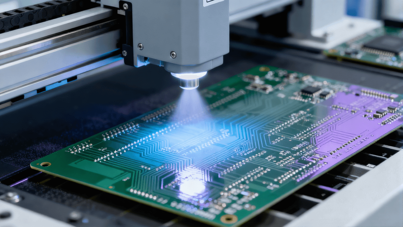 PCB超薄OSP膜場景，0.1-0.2μm低VOC膜適配0.05mm線寬超密PCB