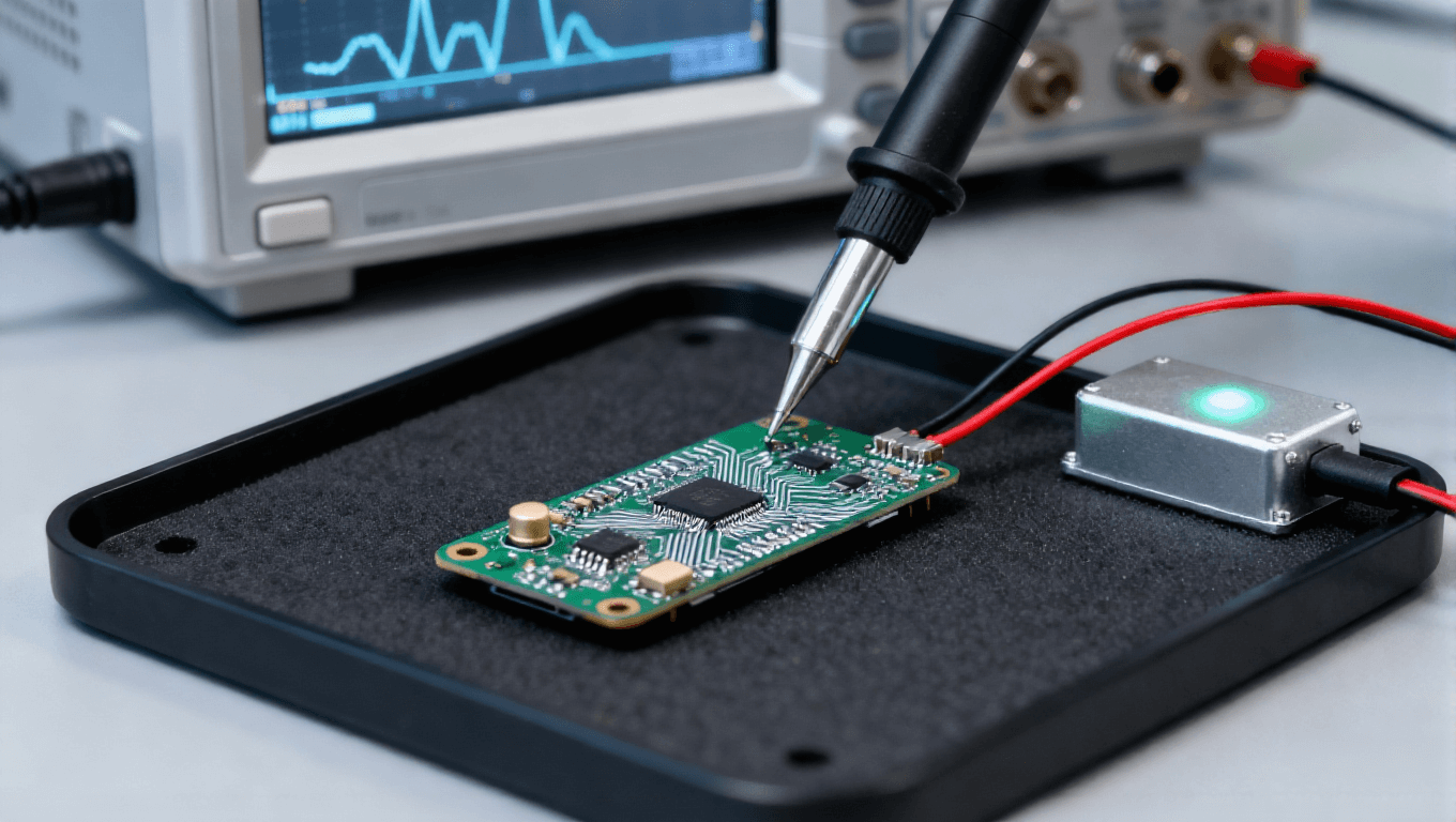 消費電子PCB測試 手機主板電應(yīng)力測試 示波器探頭 迷你電源模塊 消費電子PCB測試 手機主板電應(yīng)力測試 示波器探頭 迷你電源模塊