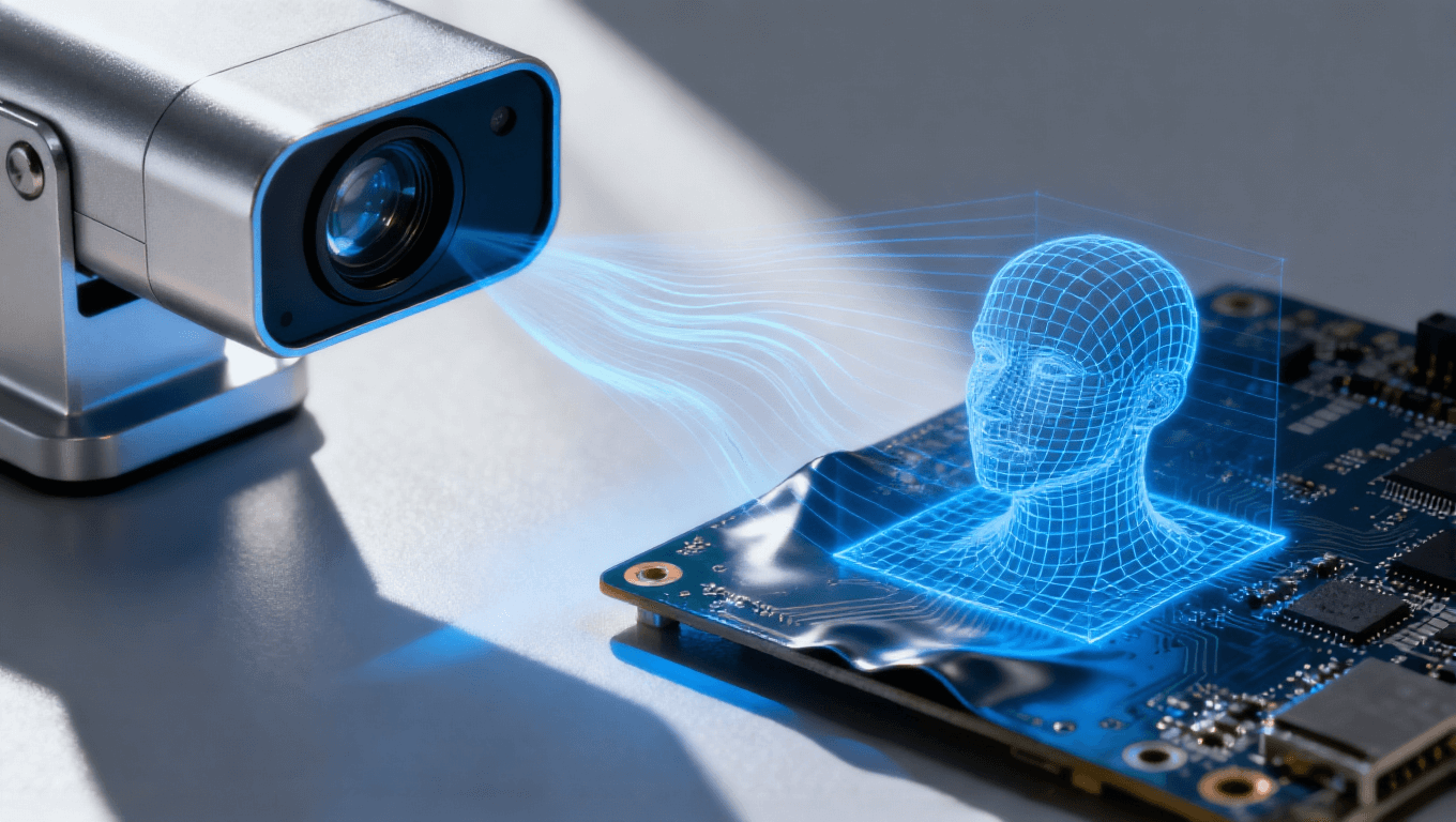 智能化矯正系統(tǒng)通過(guò)AI視覺(jué)檢測(cè)電路板變形并生成三維網(wǎng)格圖