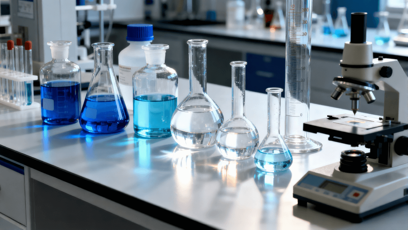 沉銅溶液配方正交試驗與化學(xué)組分優(yōu)化實(shí)驗室研究場景