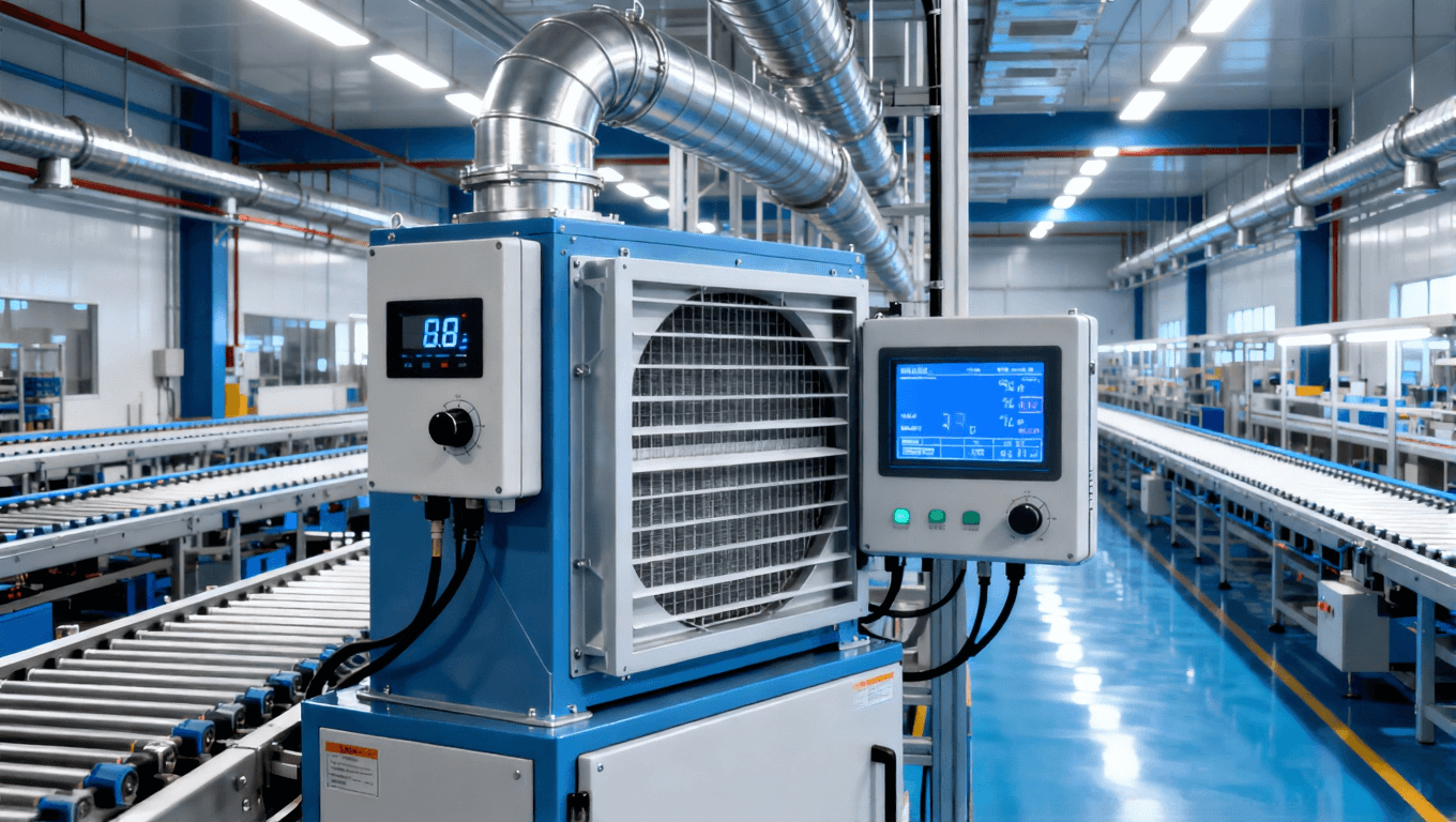 濕度與空氣質(zhì)量控制系統(tǒng)，確保最佳鍍鎳金工藝環(huán)境，車間環(huán)境整潔現(xiàn)代