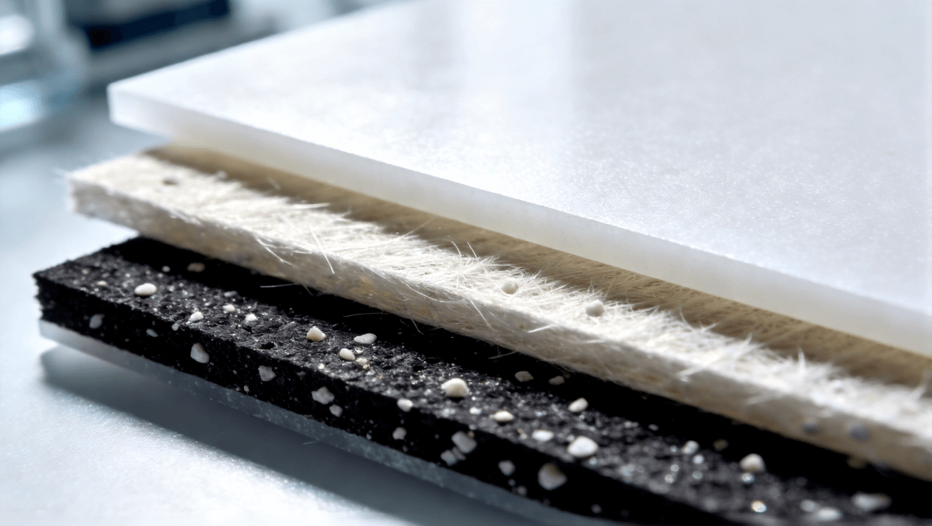 衛(wèi)星通信終端用PTFE基與碳?xì)涮沾筛哳l層壓板材料對(duì)比展示