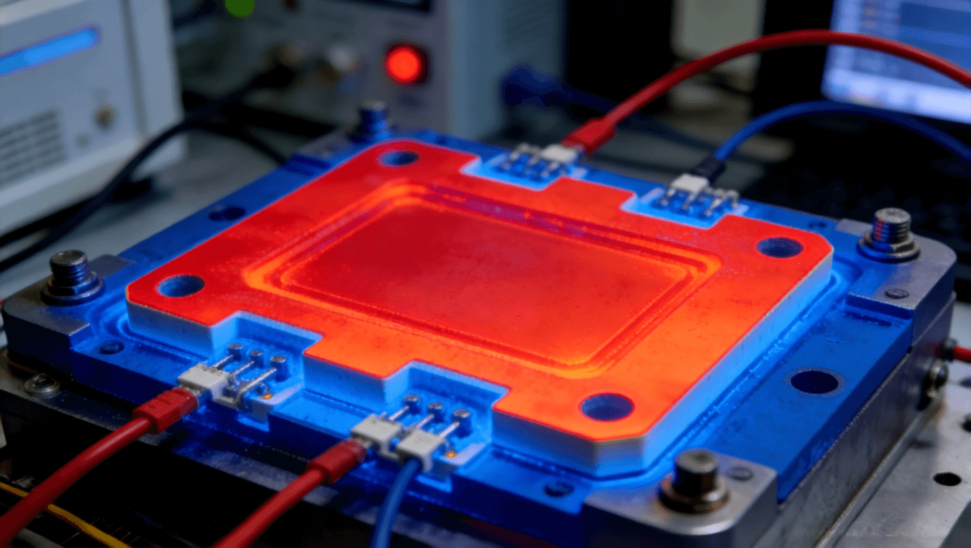 新能源汽車功率模塊熱成像測試中的陶瓷基板 新能源汽車功率模塊熱成像測試中的陶瓷基板